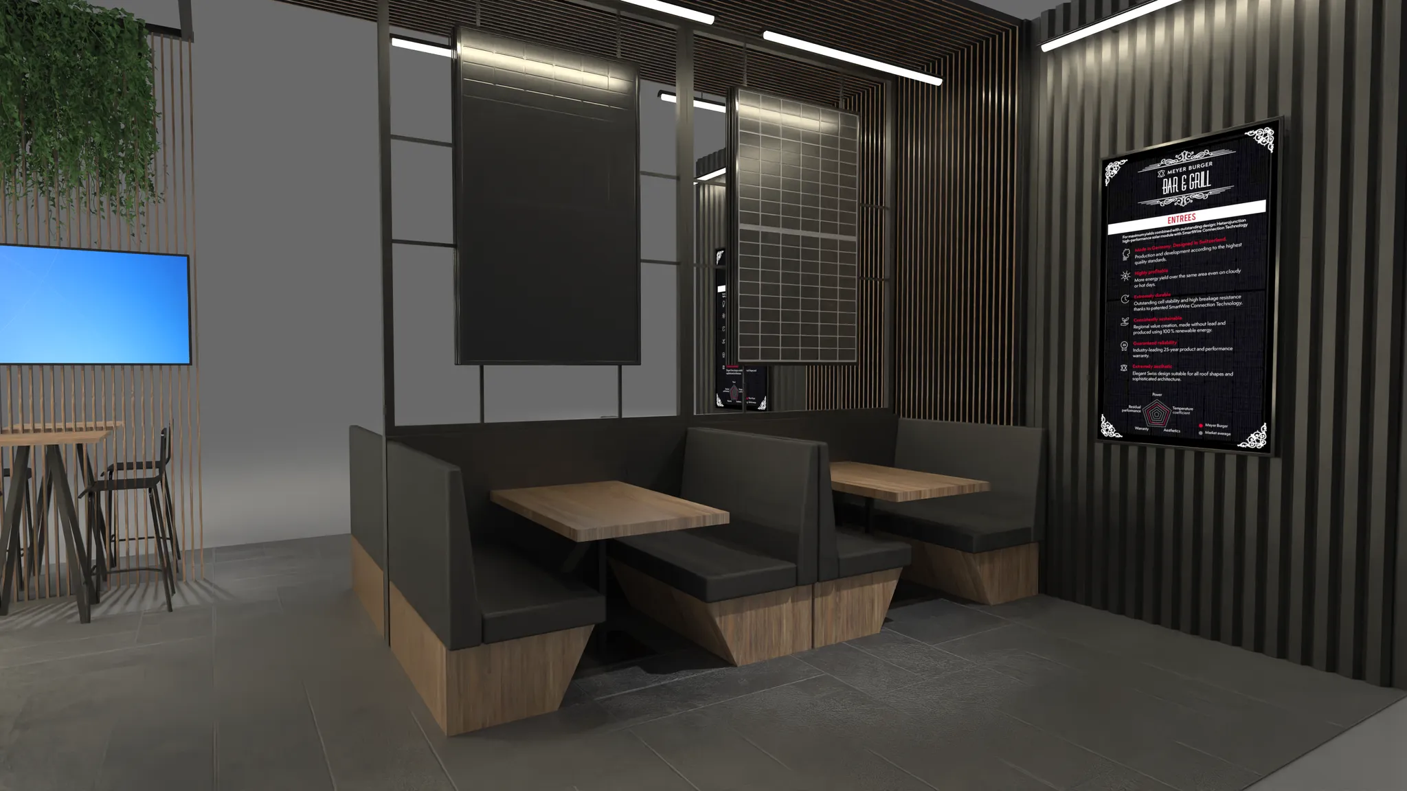 20x30 Island booth design by Reaction Space